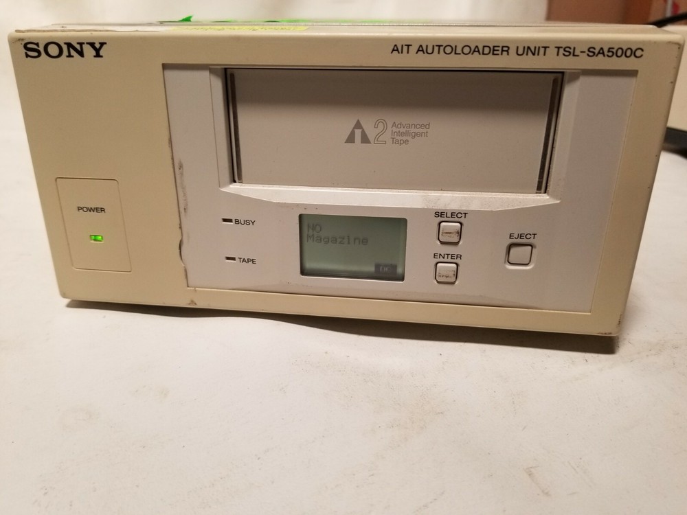 Sony AIT Autoloader Unit TSL-SA500C