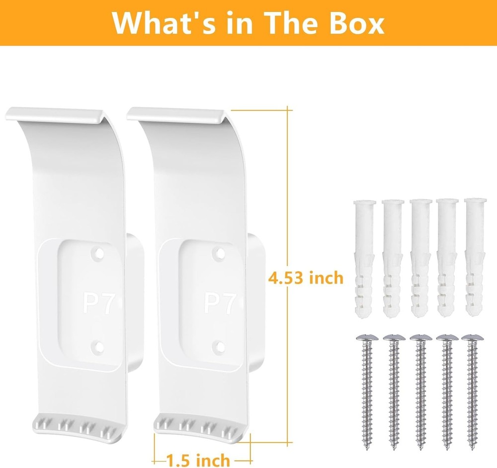 eero Pro 7 Wall Bracket - Space-Saving Mount for Mesh System