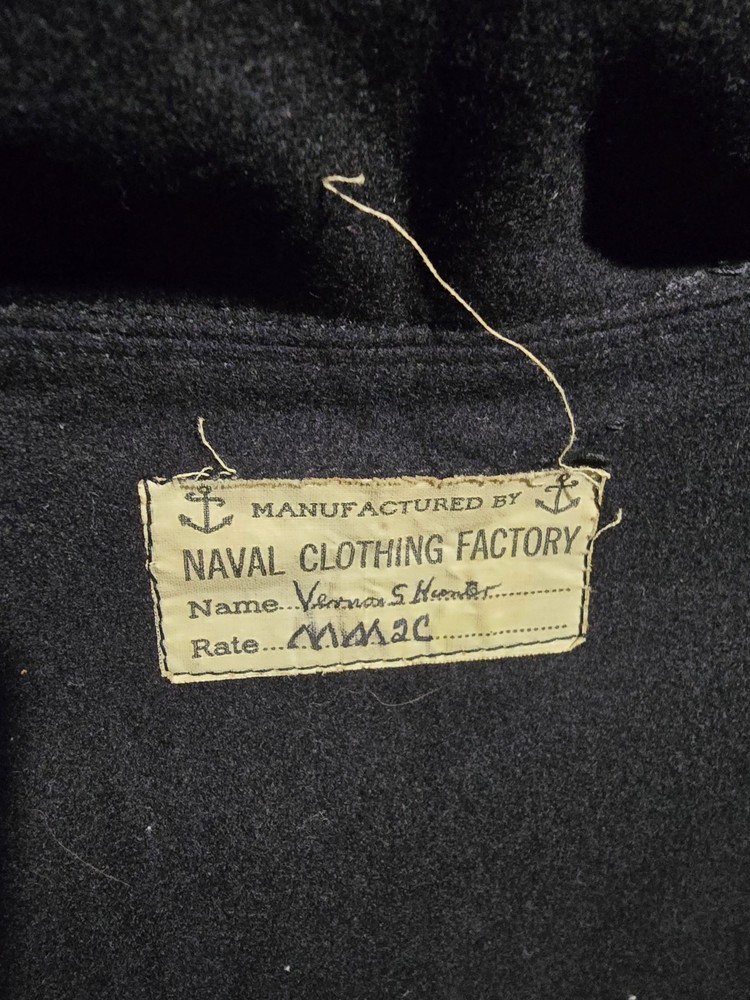 WWII Seabee Uniform Named 55th Naval Construction Battalion