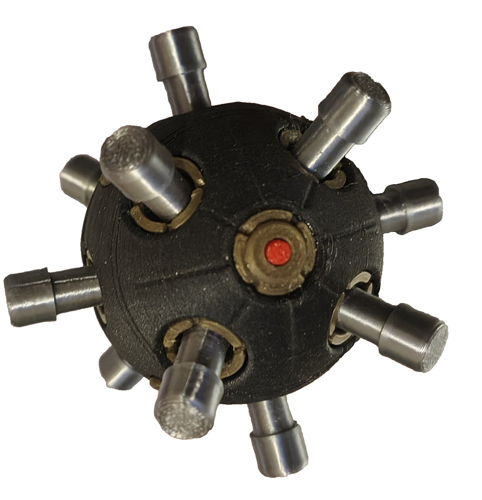 2 x Dark Knight Mini-Mine /Bat Bomb Prop/Replica