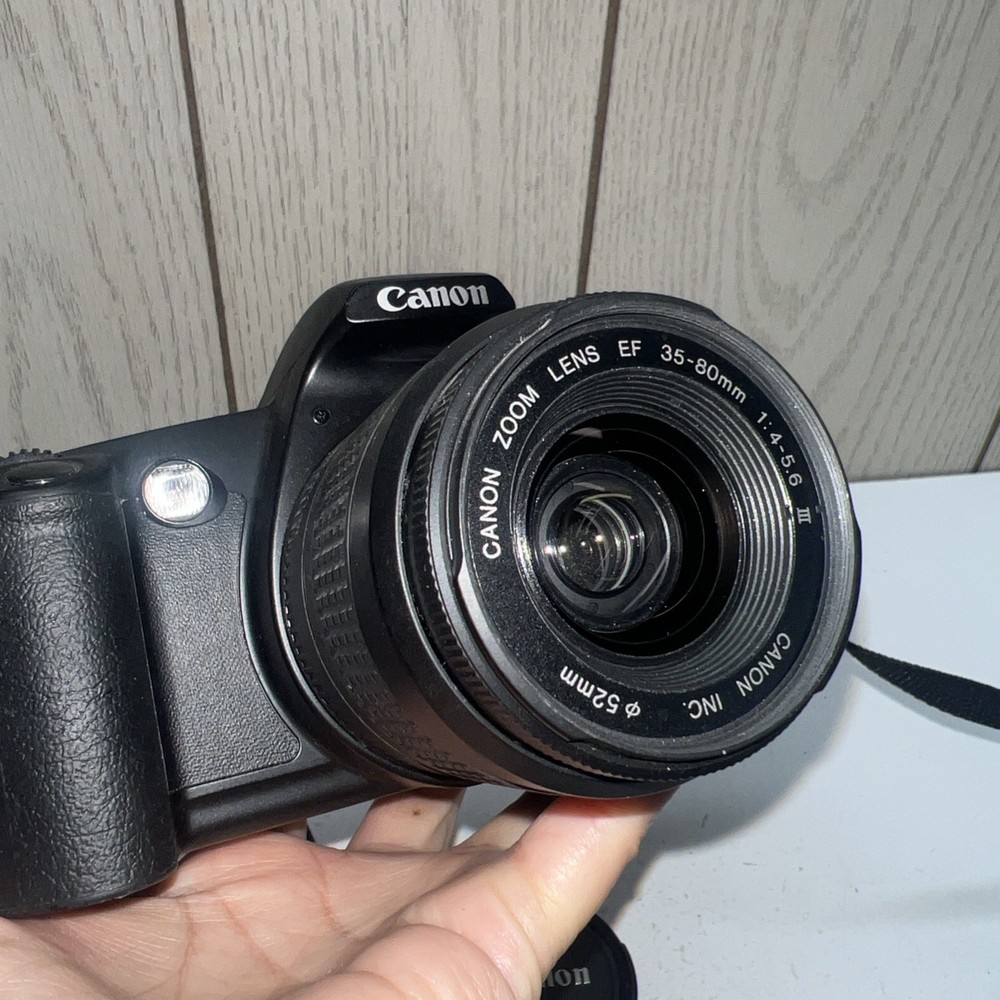 Canon EOS Camera 35-80 mm & Strap Not Tested