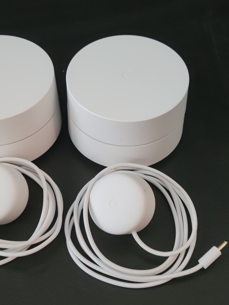 Google Wi-Fi Mesh 3 Pack Model GJ2CQ - White - TESTED/WORKING