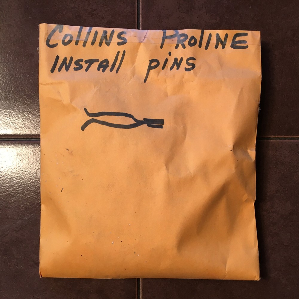 30 Collins Pro-Line Install Pins with wires