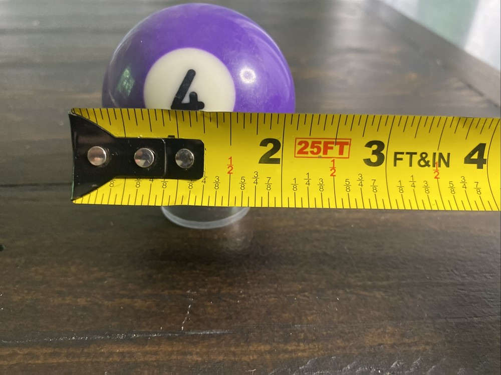 Vintage pool billiards REPLACEMENT BALL number 4 Solid