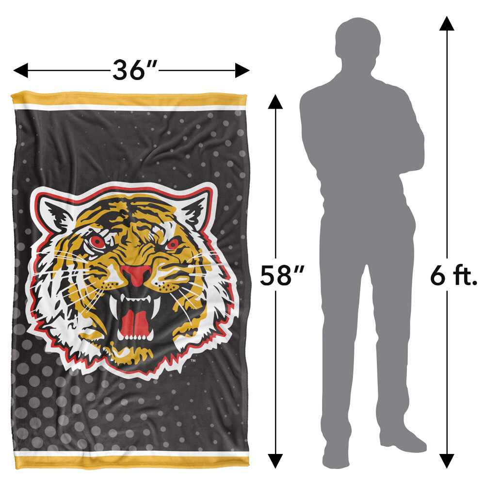 Grambling State University Logo Dots Silky Touch Super Soft Throw Blanket