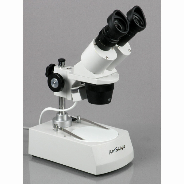 AmScope 20X-40X Binocular Stereo Multi-Use Inspection Microscope All Ages