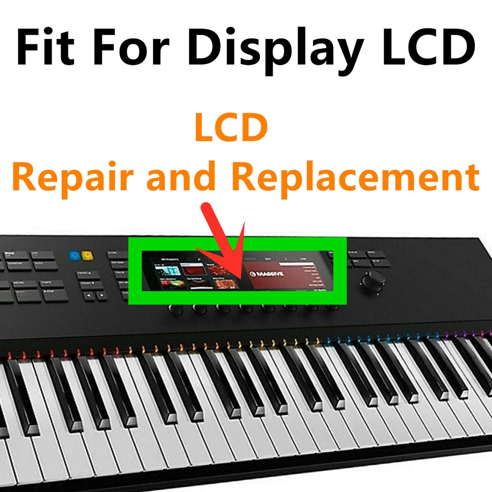 1PCS Fit For Native Instruments KOMPLETE KONTROL S61 MK2 Display LCD replacement