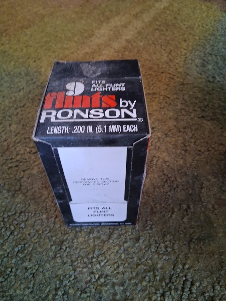 Ronson Flints 9 Model 99016 Box Of 24