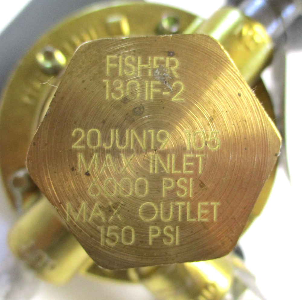 FISHER CONTROLS , 252-8 FILTER w/ 1301F-2 REGULATOR & BRACKET , SURPLUS