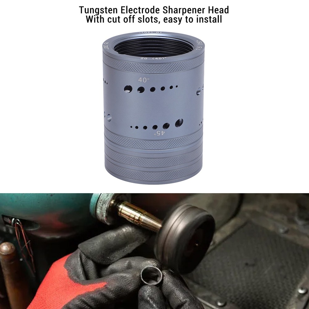 Steel Tungsten Electrode Sharpener Head For TIG Welding