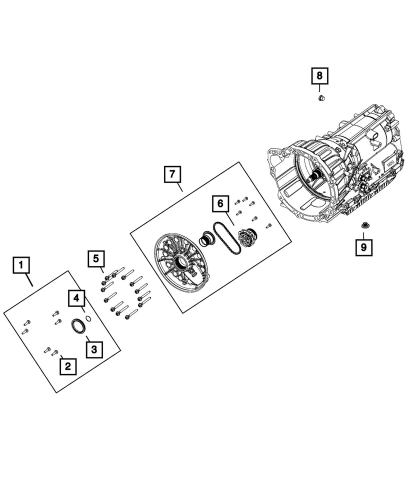 Genuine Mopar Oil Drain Plug 52854762AA