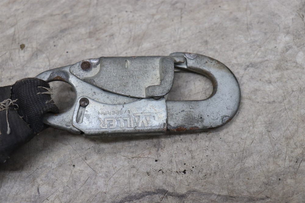 Miller Back Biter Lanyard W/ Softstop 913B/6Ftgn