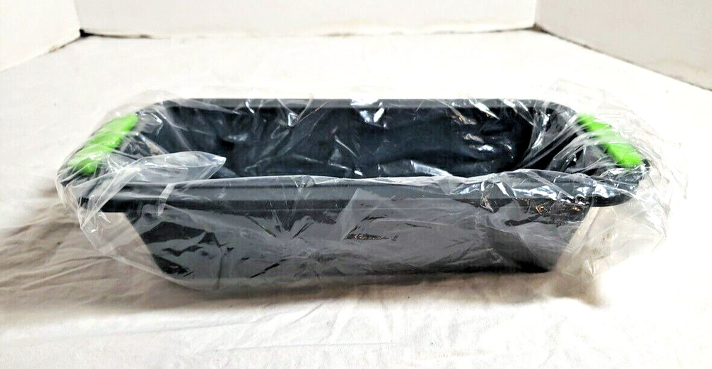 Silicone Bakeware Bread Mold Pan Non-Stick 9"x4" Rectangular Loaf Baking BLK_BV