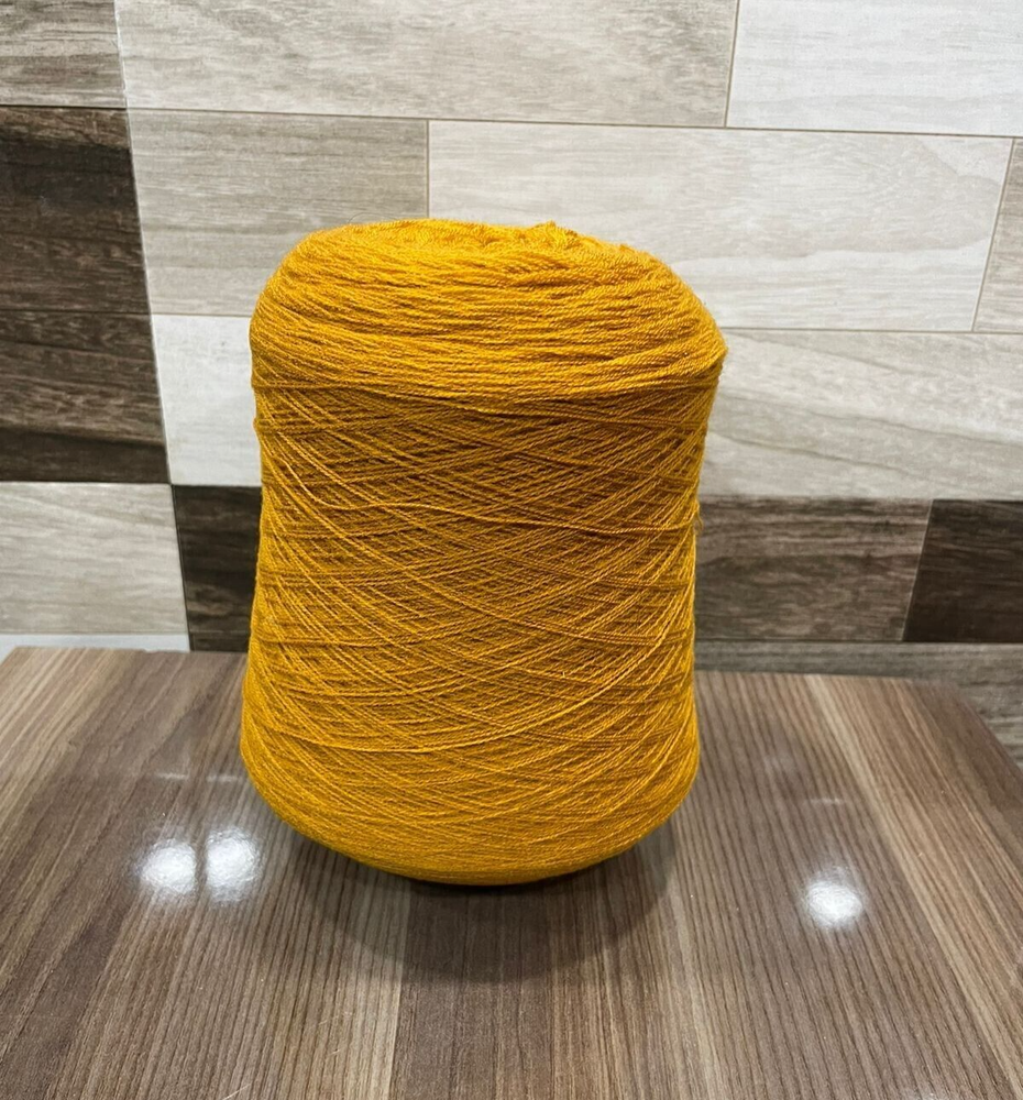 Falak Embroidery Thread type Wool (Mustard) Free Shipping