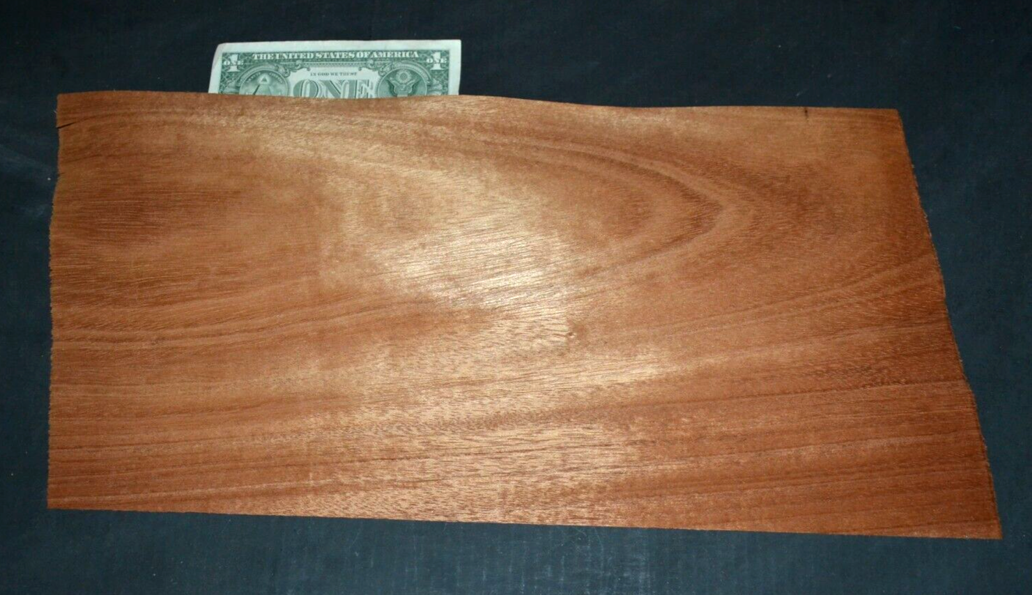 Mahogany Raw Wood Veneer Sheet 9.5 x 18 inches 1/42nd M4673-44