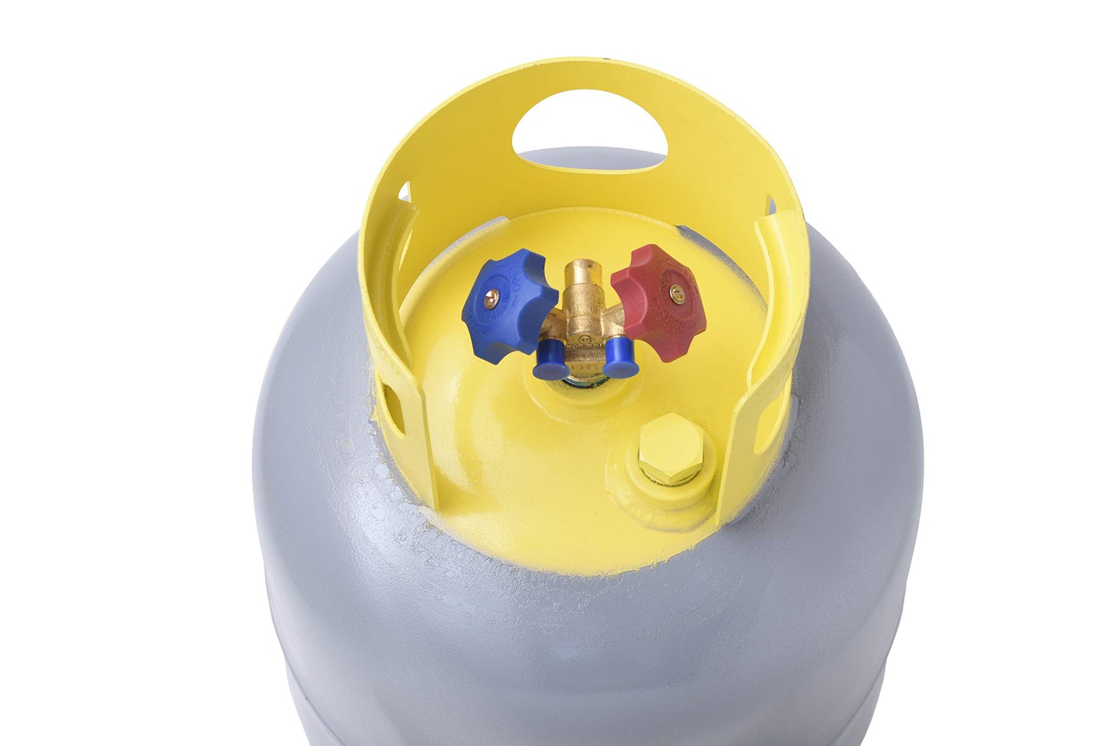 Flame King YSNR501 50 Pound Refrigerant Recovery Cylinder Tank , Gray