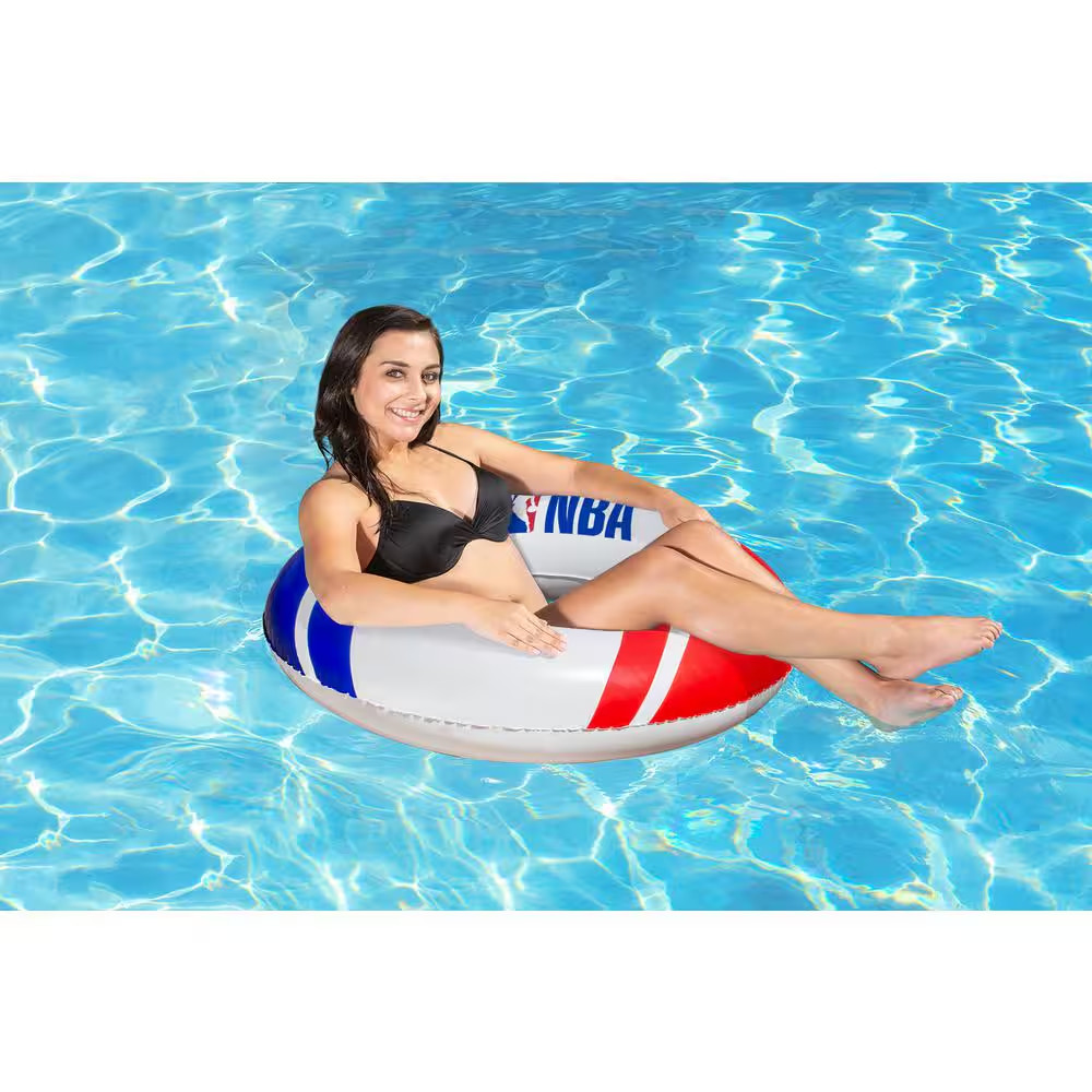 35 In. NBA Inflatable Tube Pool Float