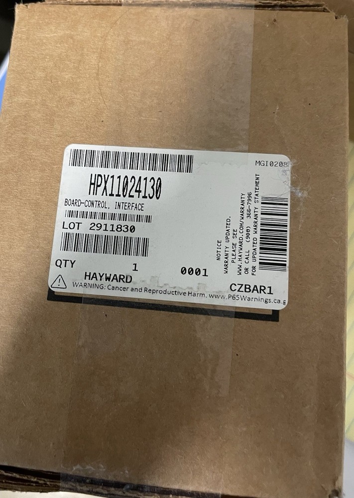 Hayward HPX11024130 Interface Control Board for Heat Pump