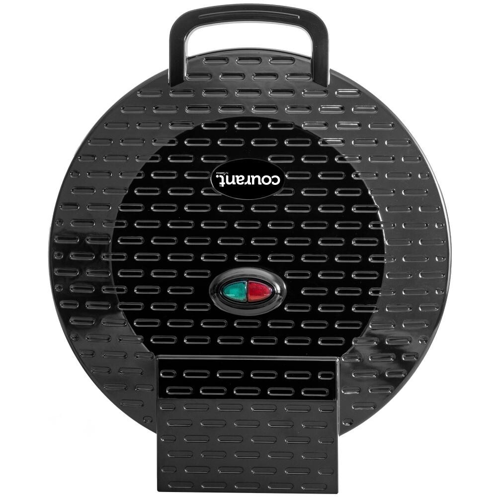 Courant 12 Inch Electronic Pizza Maker, multi function Oven and Griddle, Black