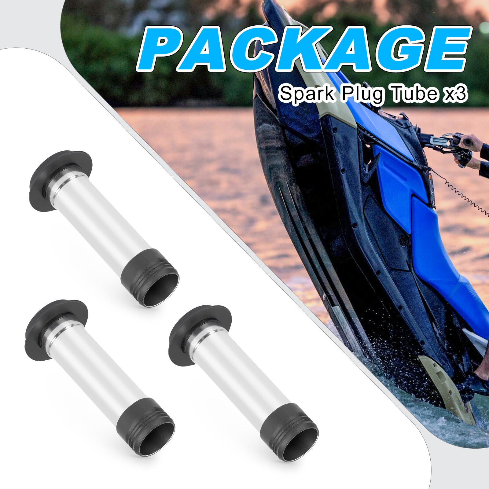 711851750 420851751 420851754 For Seadoo GTI RXP GTX 4-TEC spark plug pipe tubes