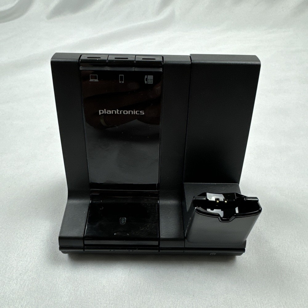 Plantronics Headset DECT w/ Wireless Base W8200B, Power Adapter & Cable