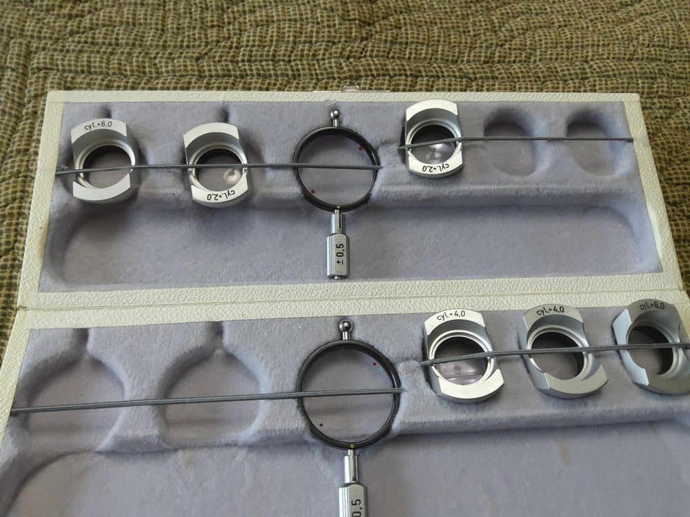 Vintage Rodenstock Vision Testing Equipment