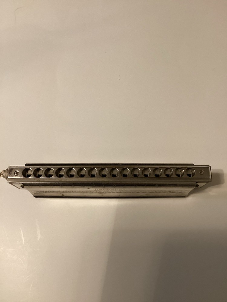 Hohner Chromonica 64 Vintage Harmonica Key of C, Missing Slider Button