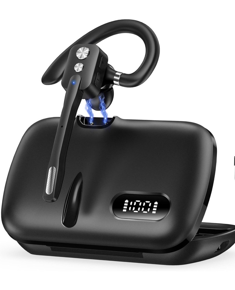 Environment Noise Cancelation Bluetooth Headset Wireless ios android Cell Phone