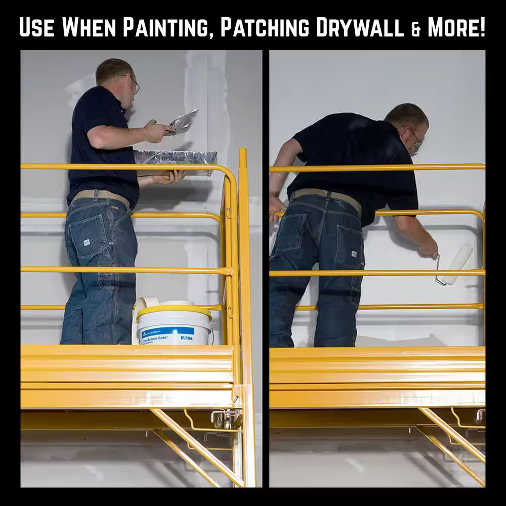 Scaffolding Guard Rail System