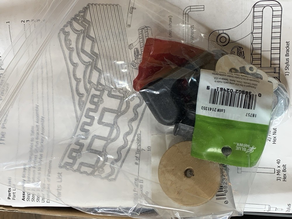 The Pattern Perfect Basic Set Grace Company Fine Quilting Products Missing Parts