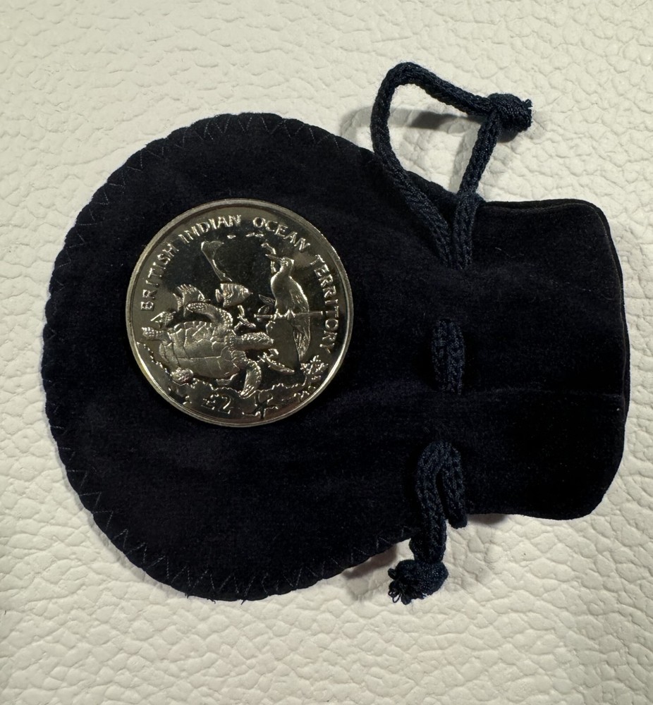 2016 British Indian Ocean Territory 2 pound coin