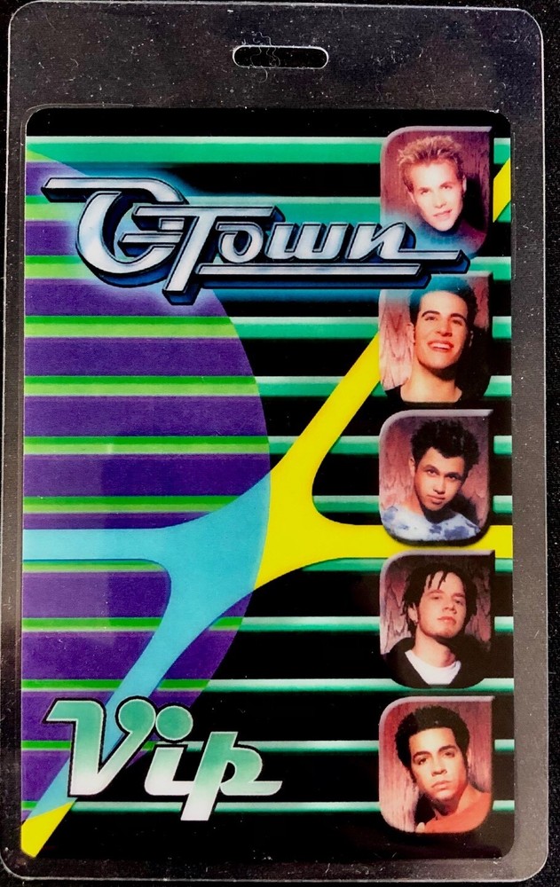 O Town Backstage Pass Laminate "VIP"  SALE!!