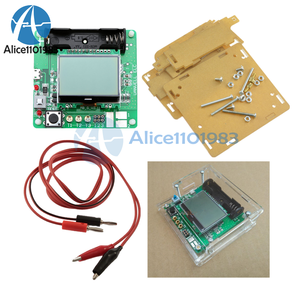 Transistor Inductor-Capacitor Meter MG328 Digital LCD Tester Shell With Case
