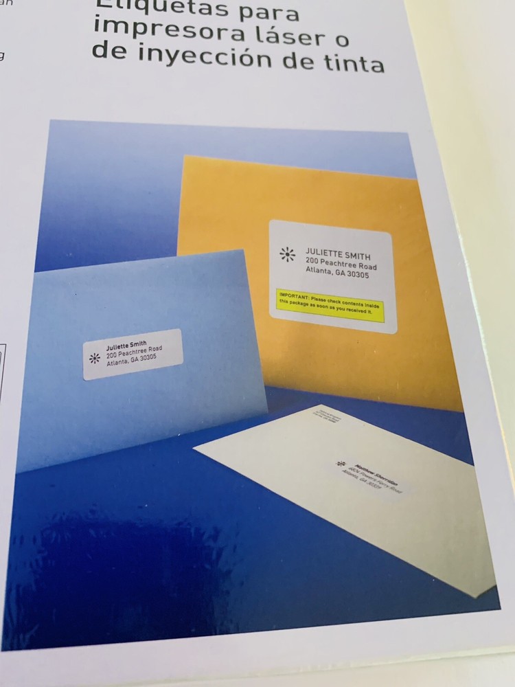 Business Source Mailing Laser Labels *2 by 4*