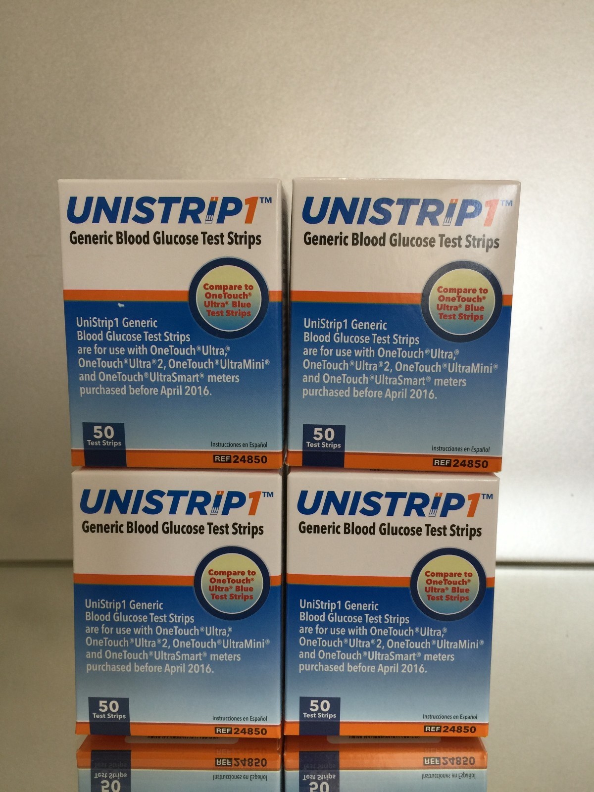 UniStrip Glucose Test Strips 200 ct Generic For One Touch Ultra EXP 05/2025