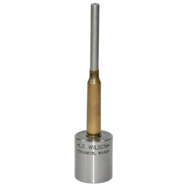 L.E. Wilson Decapping Punch for use with Decapping Base 243 Caliber, 6mm
