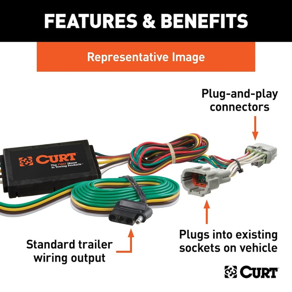 CURT 56010 TRAILER CONNECTOR