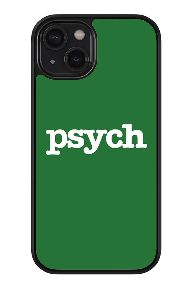 Psych Logo Premium Soft Rubber iPhone Case