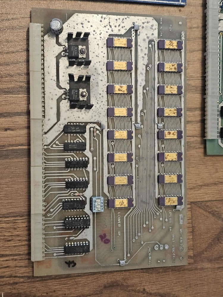 Rare Retro SWTPC 6800 Computer System Parts CPU MP-A SWTP Controller MP-8M2 RAM
