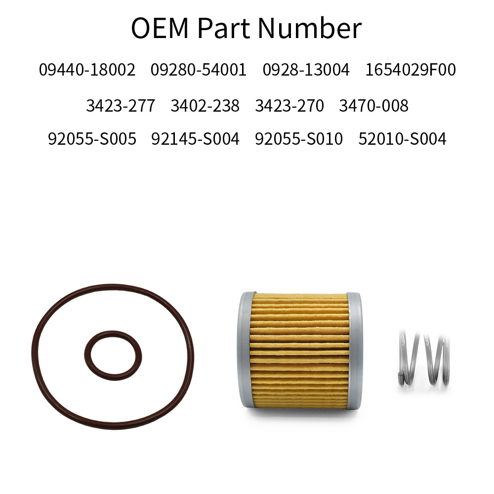 Oil Filter Kit For Suzuki DRZ400 DRZ400E DRZ400S DRZ400SM Quadracer 450 LTR450
