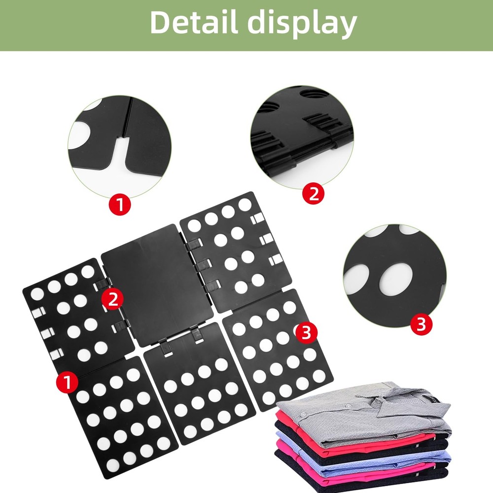 T Shirt Folding Board Clothes Folder Organizer Folding Tool
