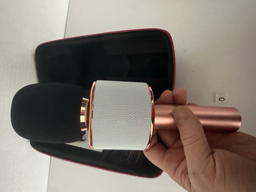 BONAOK Wireless Bluetooth Karaoke Microphone