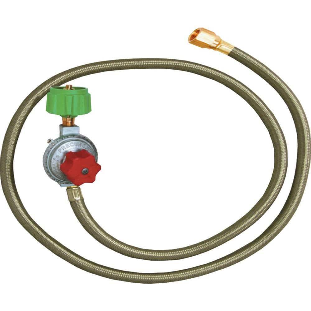King Kooker High Pressure Regulator Adjustable Durable Outdoor Type 1 Connection