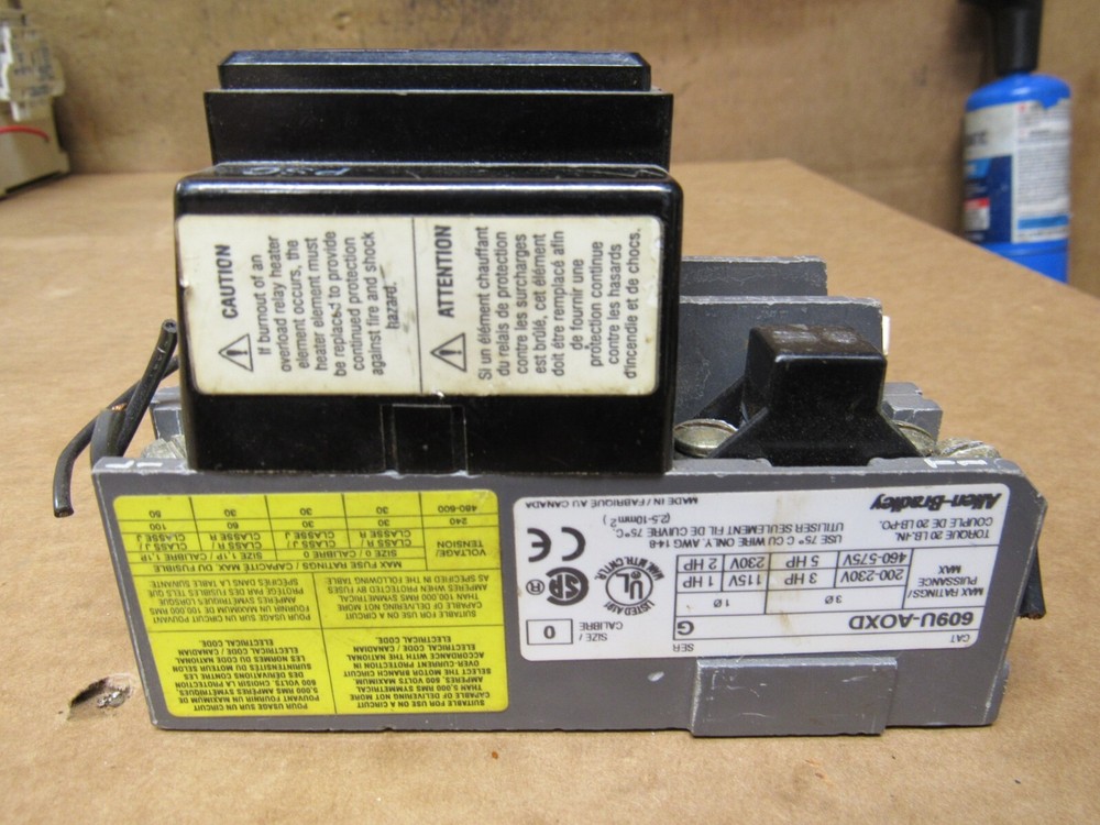 Allen Bradley 609U-AJXD Manual Starter