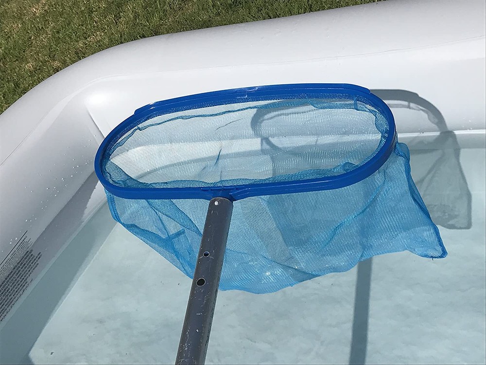 Pool Spa Leaf Skimmer Rake Net w/ Deep Pocket for Removing Leafs & Debris.