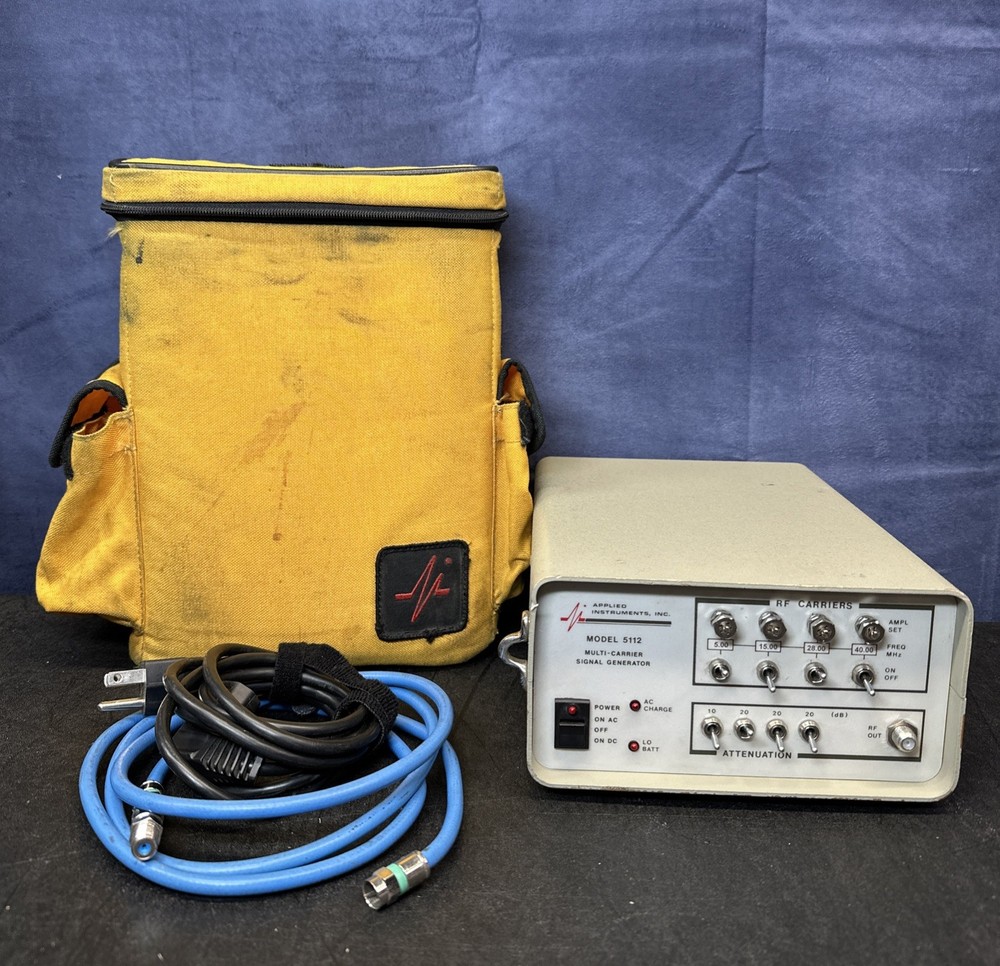 Applied Instruments Model 5112 Multi-Carrier Signal Generator