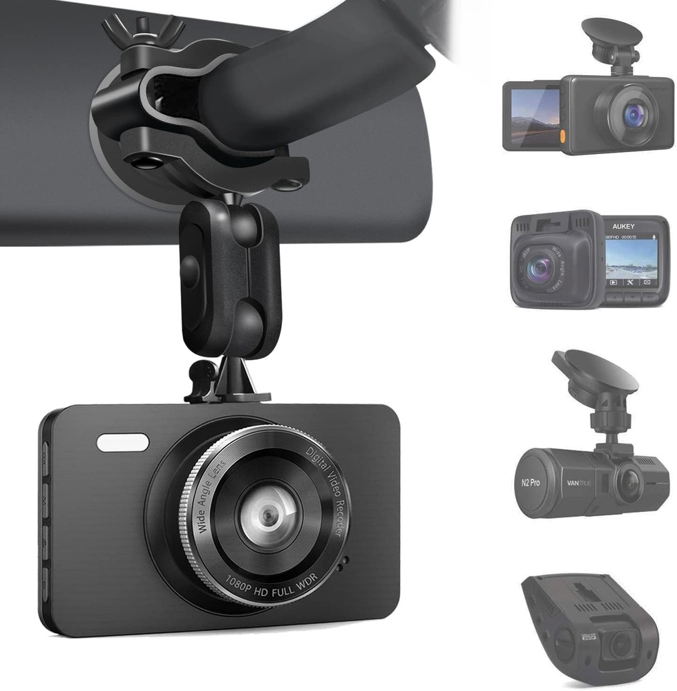 S80 Dash Cam mount, Mirror Mount Holder with 16pcs Joints