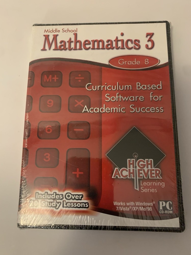 New Pc Treasures High Achiever Mathematics 3 Sealed
