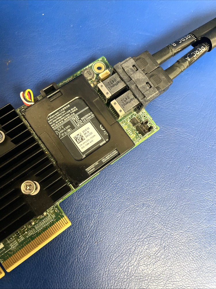 Dell UCPA-901 3.3Vdc and 12Vdc RAID Controller Card /ORIGINAL / WORKING /