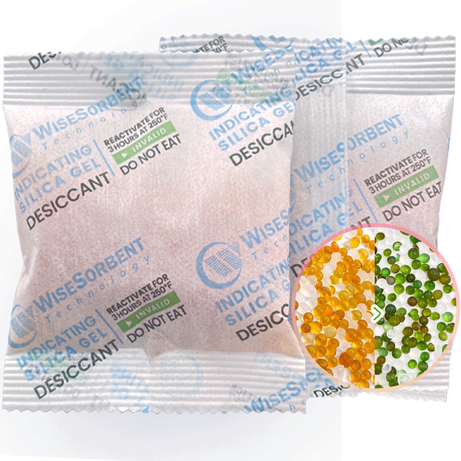 30Pcs 20g Silica Gel Packets, Desiccant Packs, Moisture Absorbers for Storage